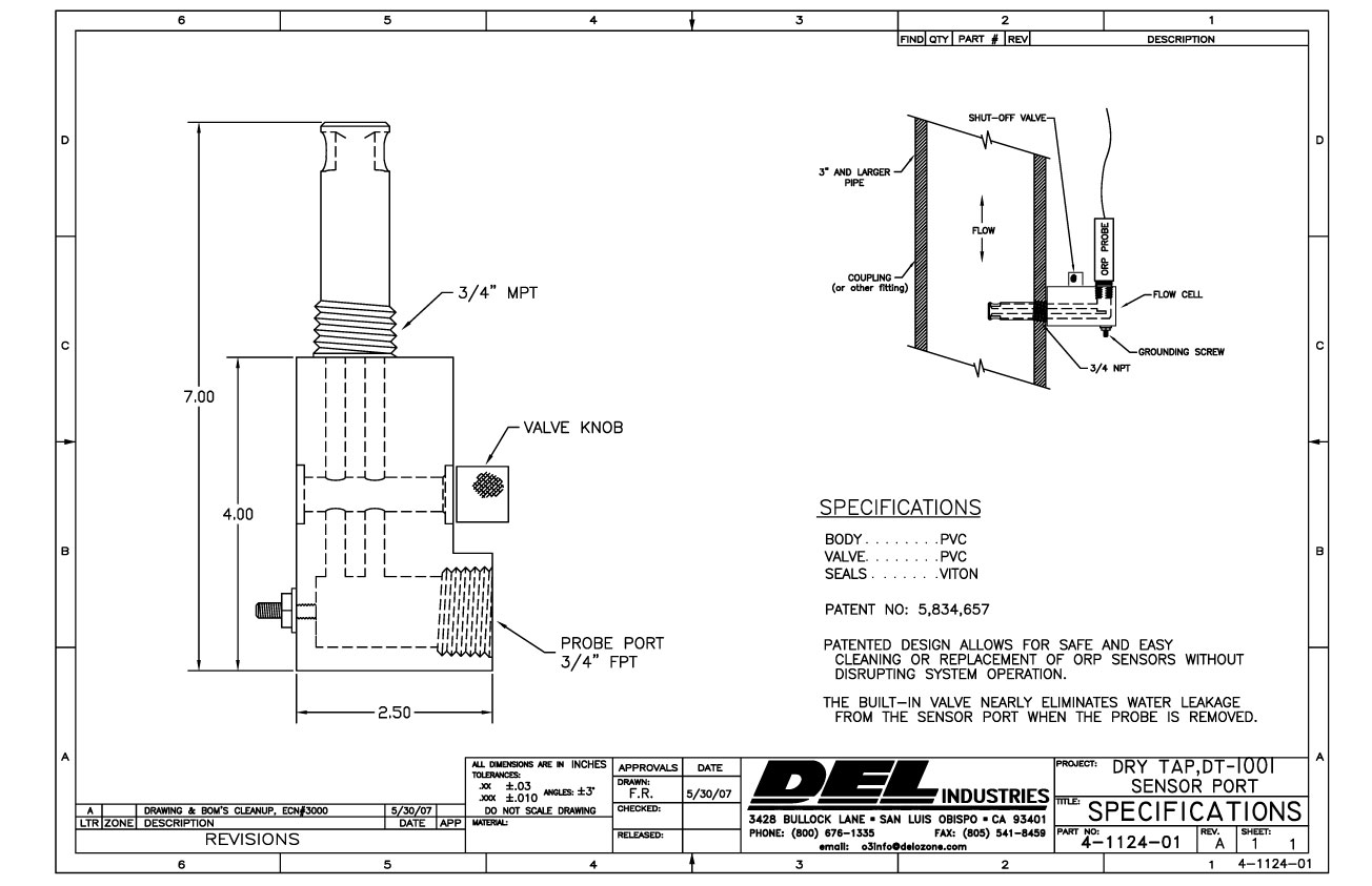 Dry Tap Dt 1001 Cmp Commercial